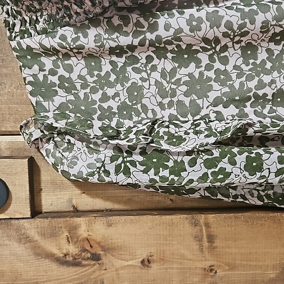 Heartloom Benet Green Floral Tiered Dress Size Large - Picture 5 of 15